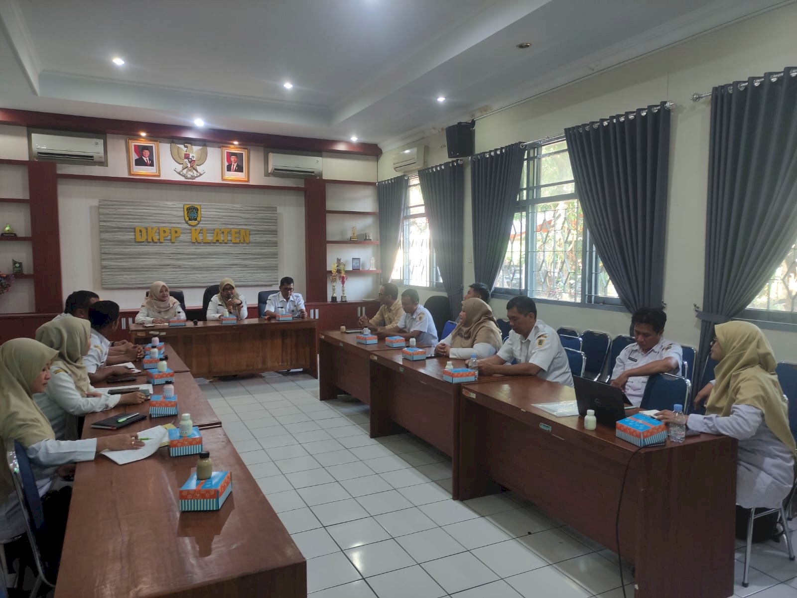 DKPP Klaten Terima Studi Tiru dari Dinas Pertanian dan Pangan Kabupaten Kebumen