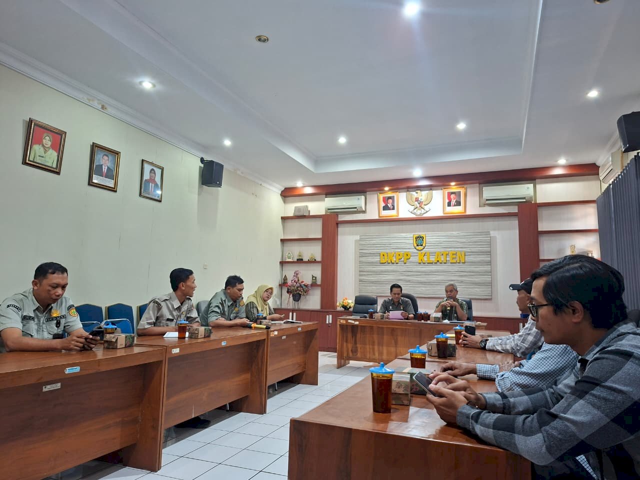 DKPP Klaten Bahas Tindak Lanjut Kerjasama Pengembangan Kopi Gayo di Klaten