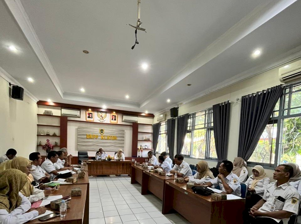 Plt. Kepala DKPP Klaten Pimpin Rakor Percepatan Program Kegiatan Tahun Anggaran 2026