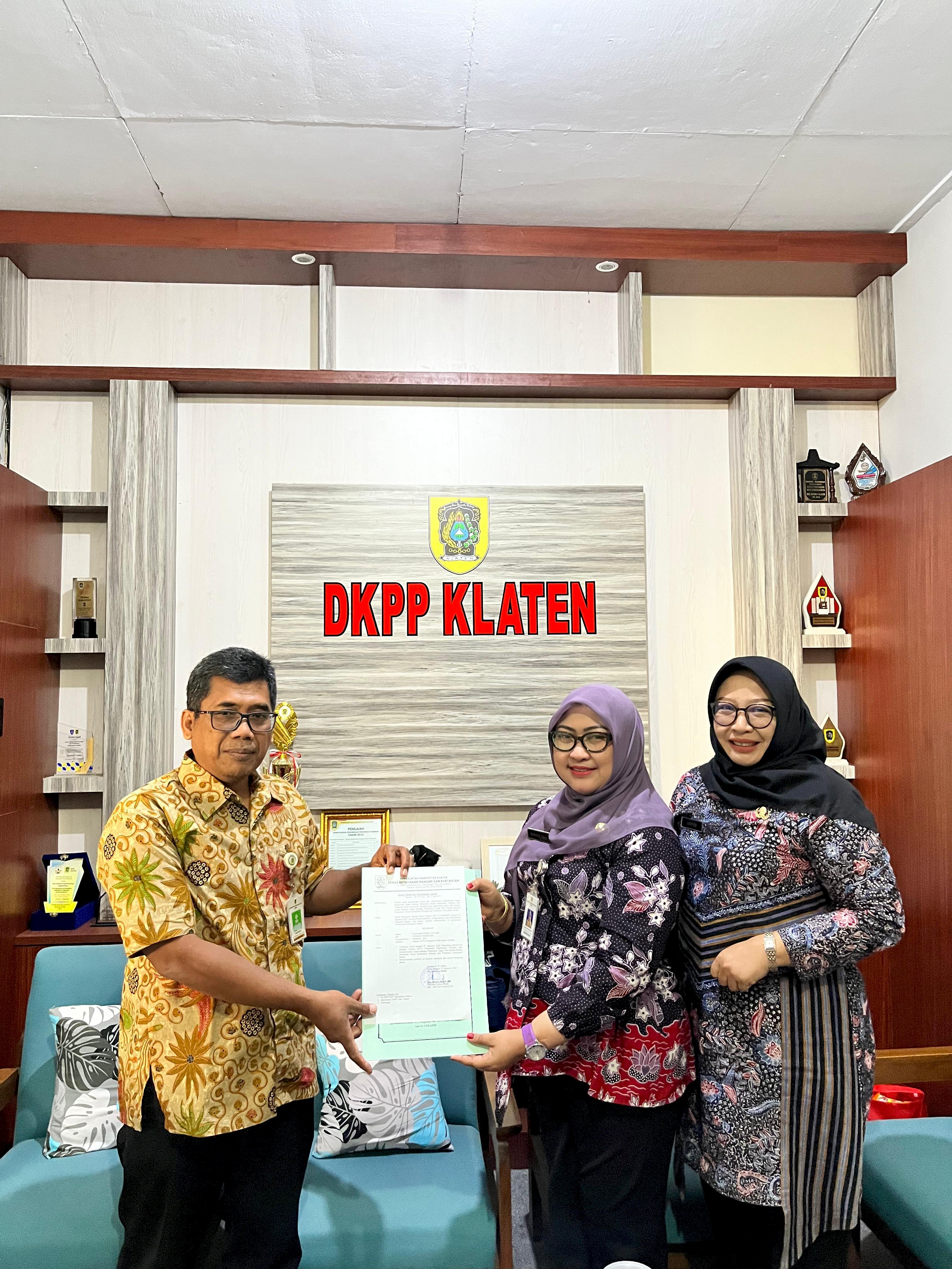DKPP Klaten Menunjuk Plt. Kabid Perikanan untuk Perkuat Layanan Sektor Perikanan