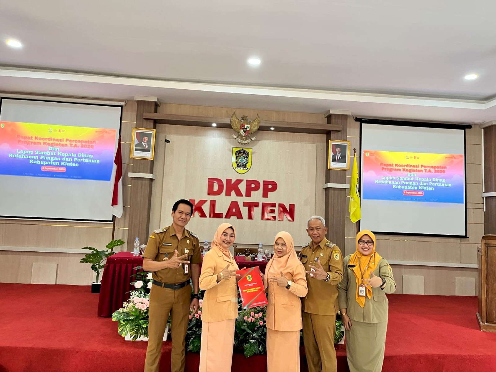 Percepat Realisasi Program TA 2026, DKPP Klaten Selenggarakan Rakor dan Lepas Sambut Kadis