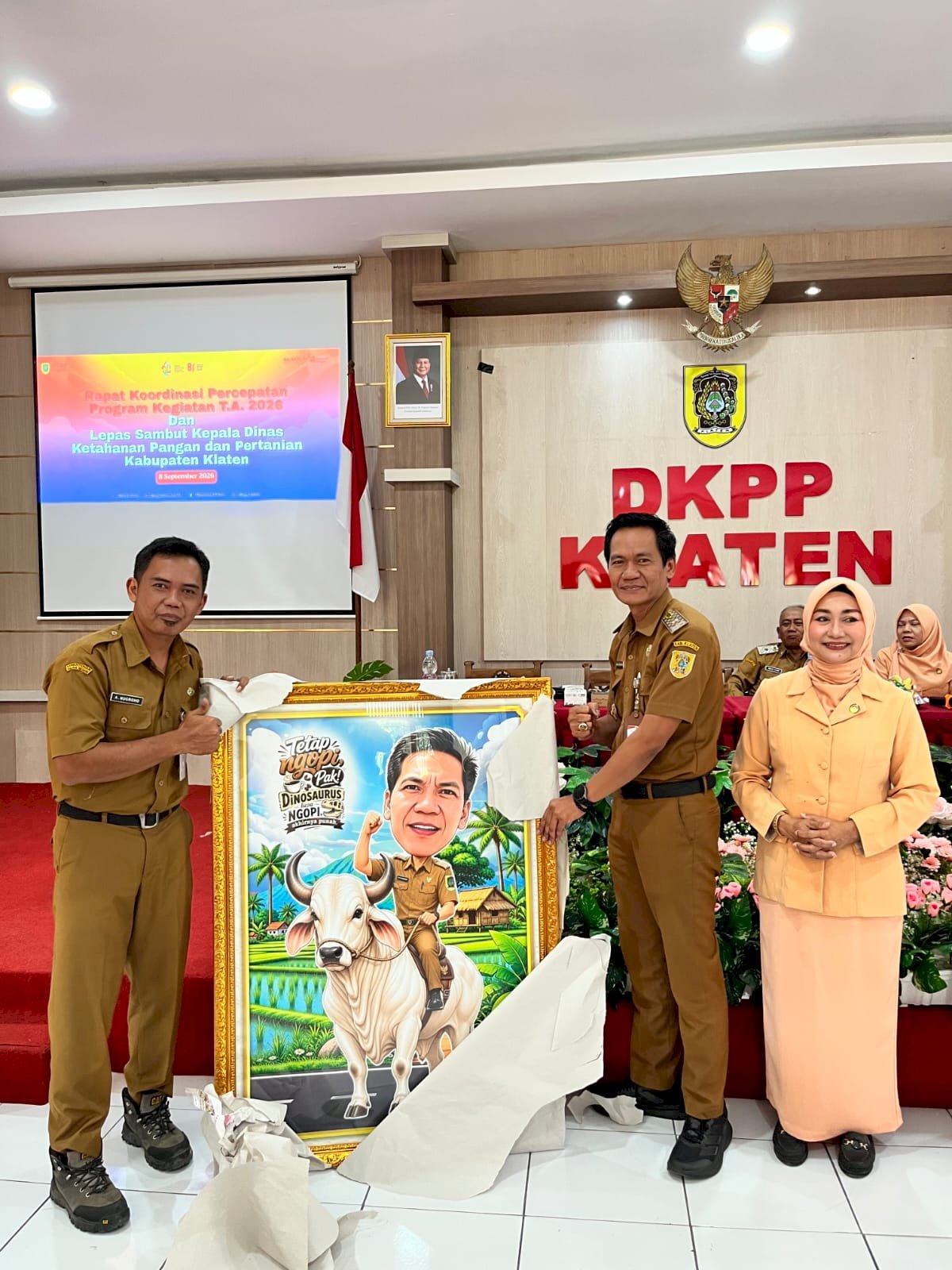 Percepat Realisasi Program TA 2026, DKPP Klaten Selenggarakan Rakor dan Lepas Sambut Kadis
