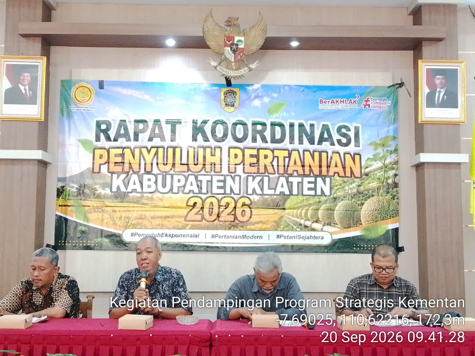 Perkuat Peran Penyuluh, DKPP Klaten Gelar Rakor Penyuluh Pertanian Tahun 2026