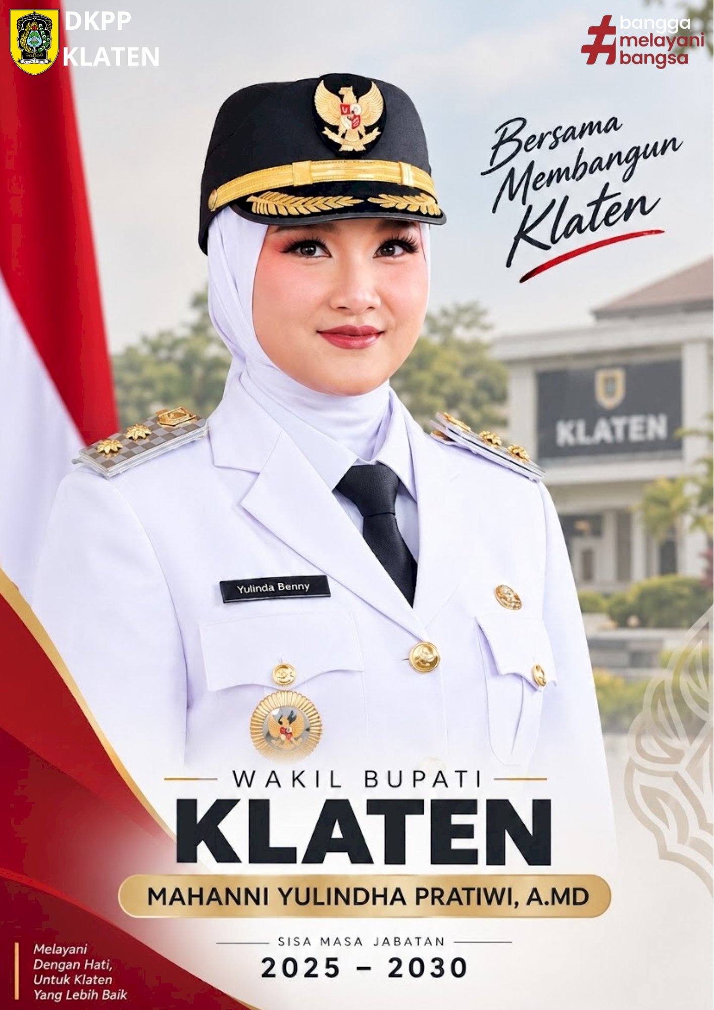 Selamat dan Sukses Atas Dilantiknya Mahanni Yulinda Pratiwi, A.Md Sebagai Wakil Bupati Klaten