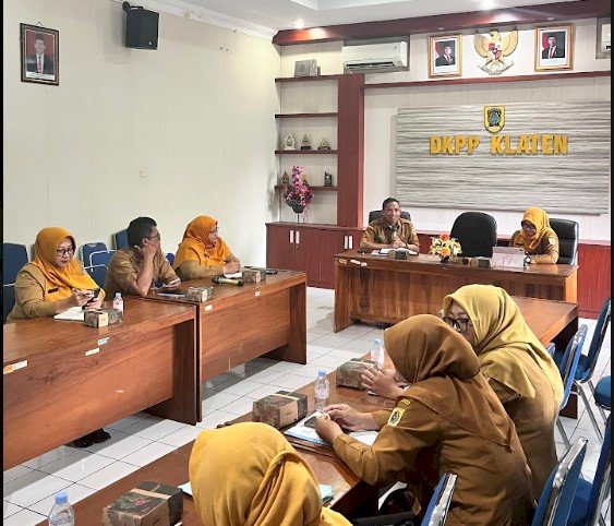 DKPP Klaten Ikuti Penilaian KIP 2026 