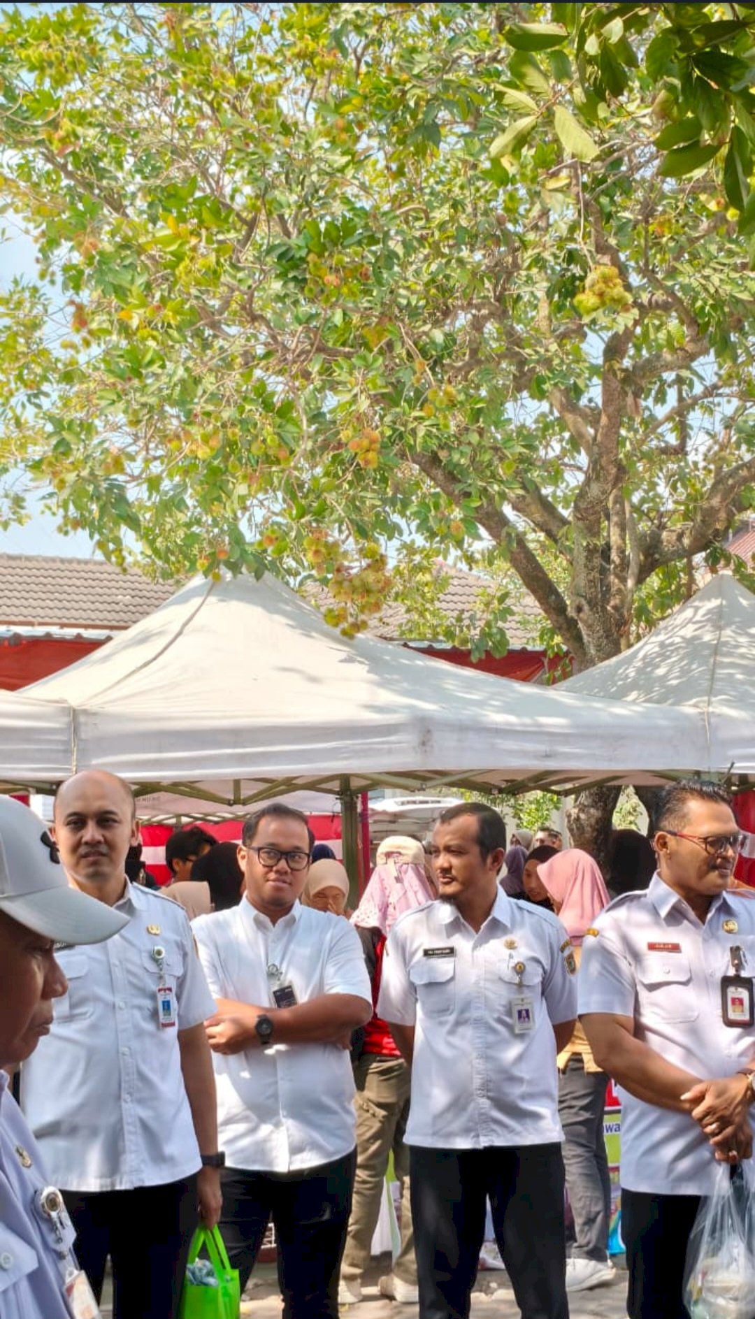 DKPP Klaten Gelar Gerakan Pangan Murah Serentak di Halaman Kantor DKPP