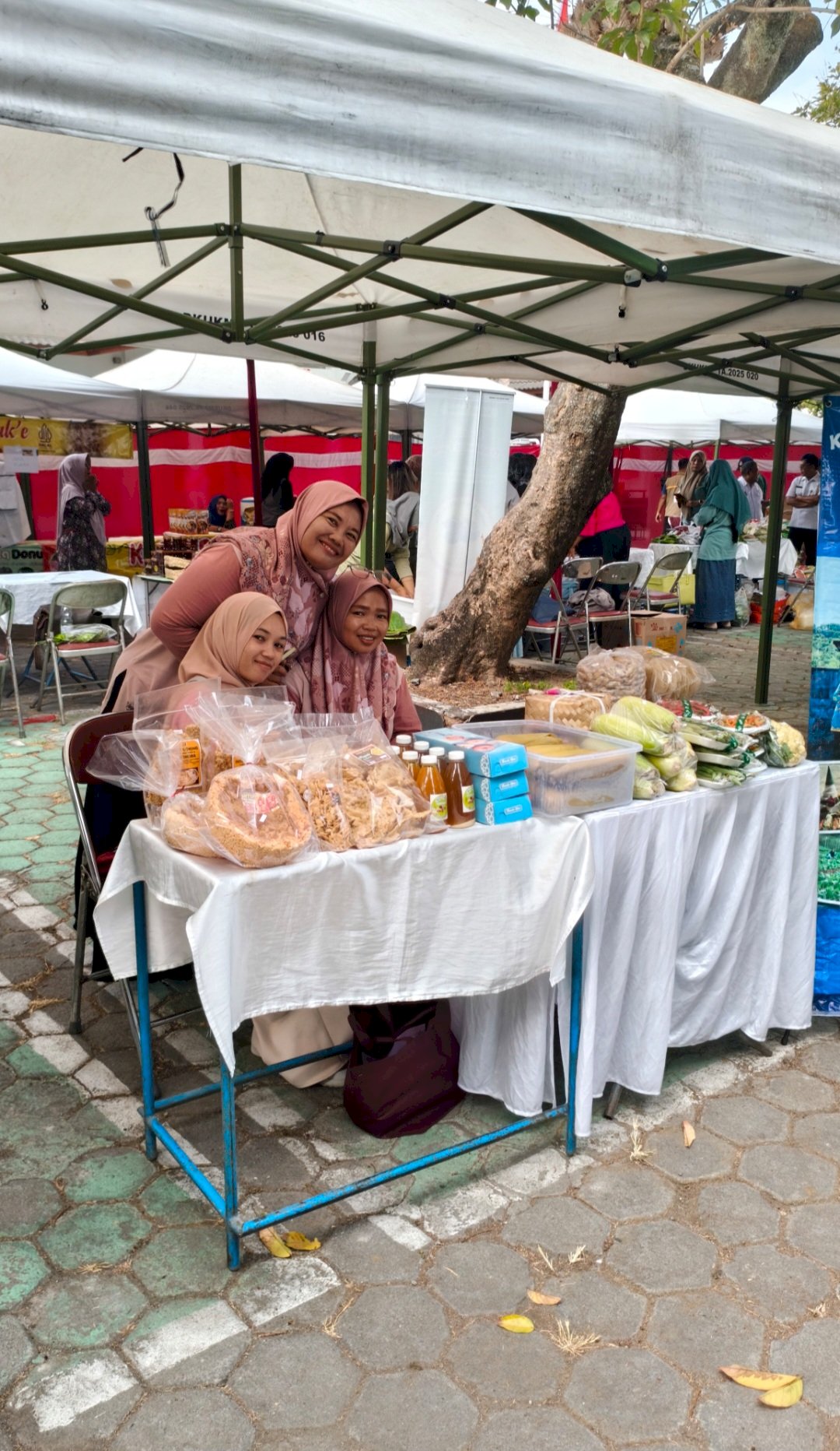 DKPP Klaten Gelar Gerakan Pangan Murah Serentak di Halaman Kantor DKPP